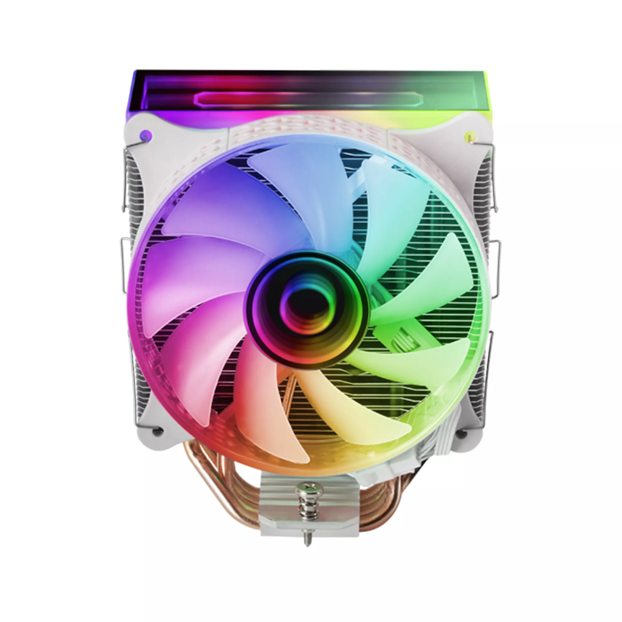 MARS GAMING MCPU VR CPU COOLER DUAL INFINITE MIRROR WHITE MEGA PC