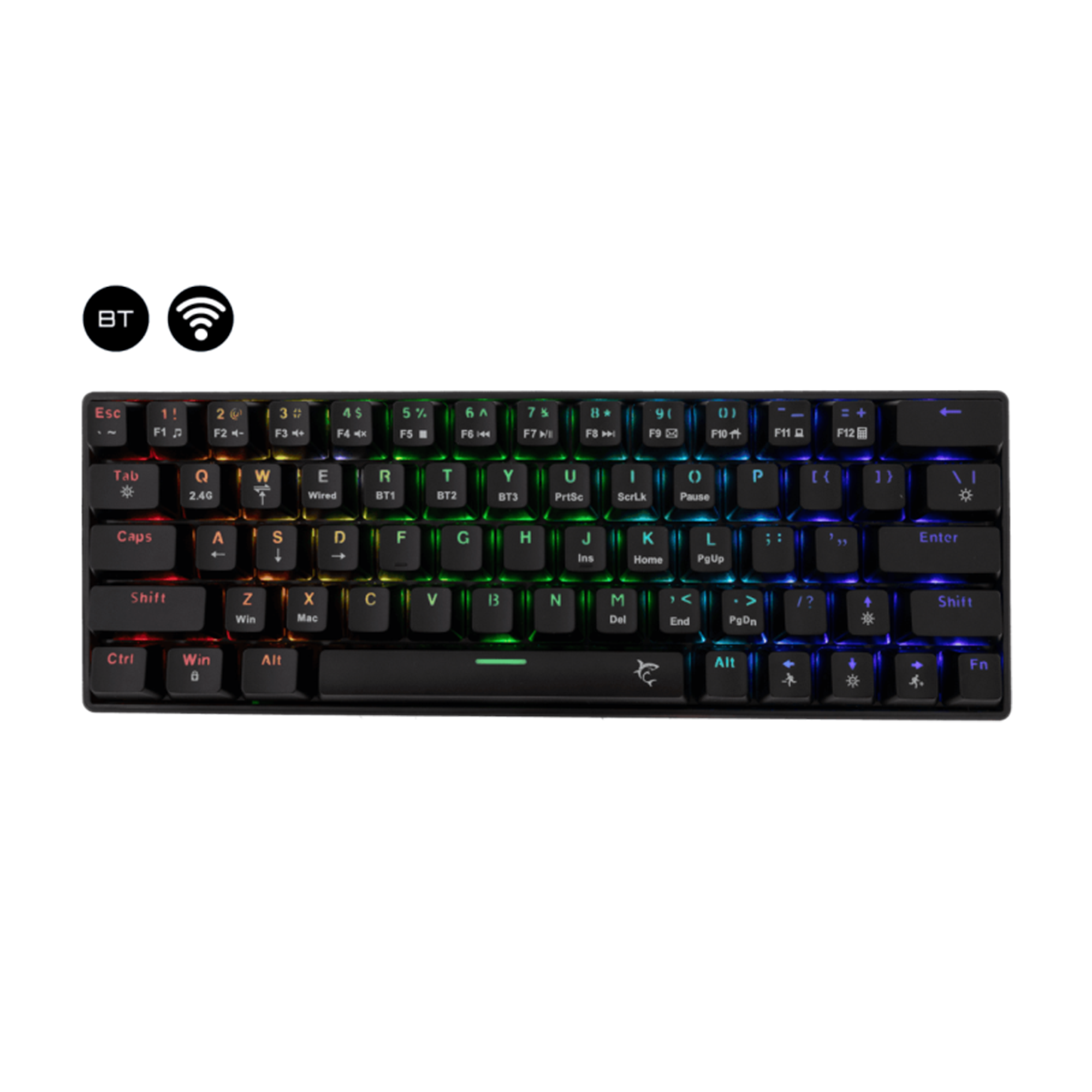 White Shark Kaiken Black Us Red