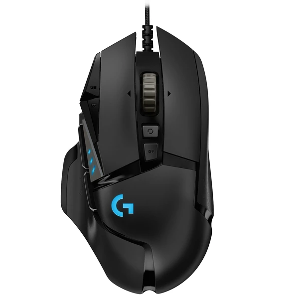 Logitech G502 HERO | High Performance Gaming Mouse | USB | BLACK | Capteur optique 25600 dpi | MEGA PC | Souris GAMER TUNISIE | INFORMATIQUE - Logitech