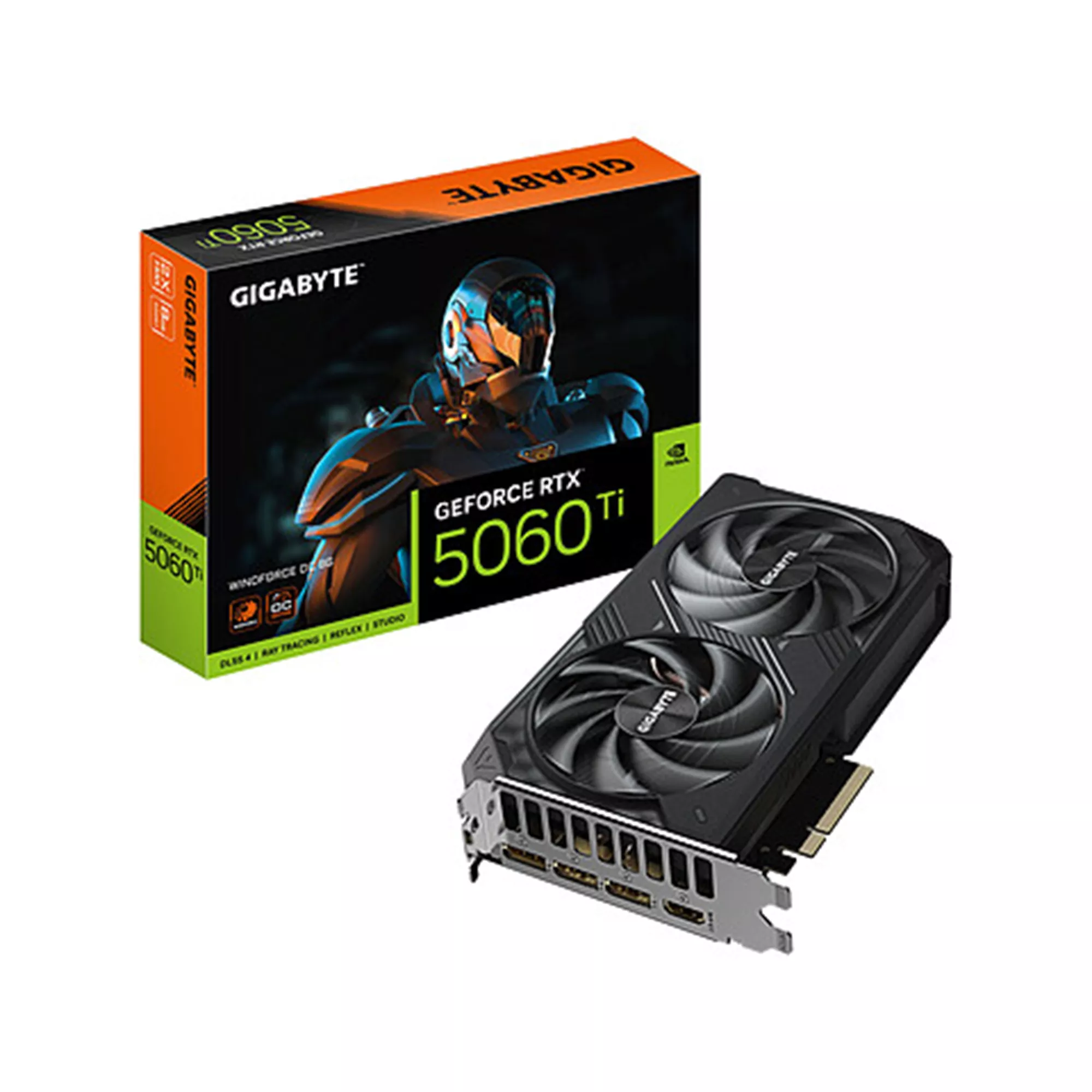 Gigabyte GeForce RTX 5060 WINDFORCE 8G - Carte Graphique Gigabyte Sur
