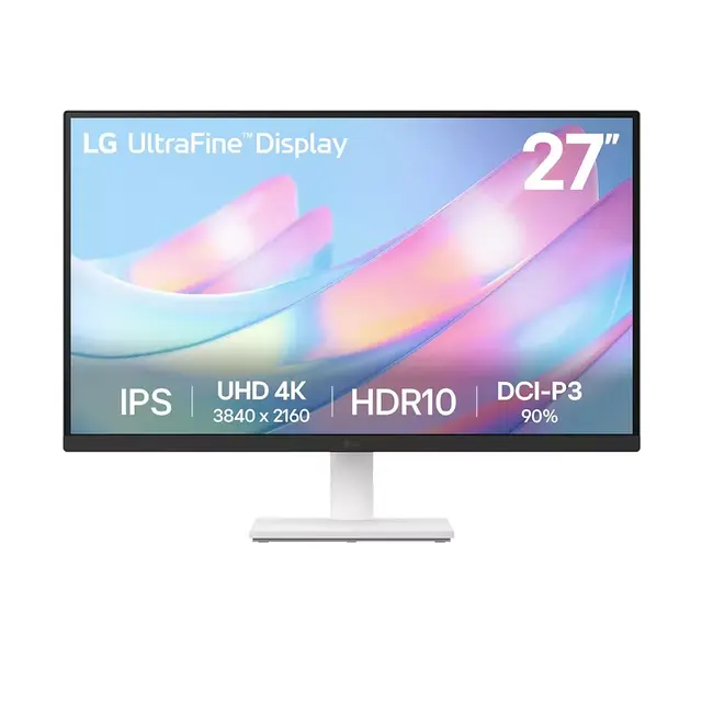 تلفزيون Écran LG 27US500 27" UHD 4K IPS 60Hz Blanc