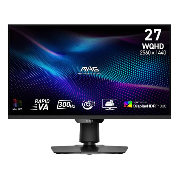 تلفزيون Écran Gaming MSI MAG 274QPF X30MV 27" WQHD VA / 300 Hz / Noir