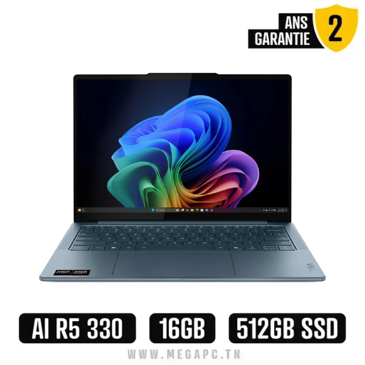 ملحق Pc Portable Lenovo Yoga Slim 7 14AKP10 / Ryzen AI 5 330 / 16 Go / 512 Go SSD /